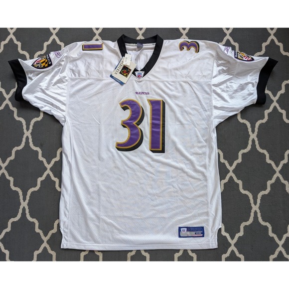 Reebok Other - Vintage Y2K Jamal Lewis Jersey Mens 56 NWT READ Baltimore Ravens Stitched‎ White